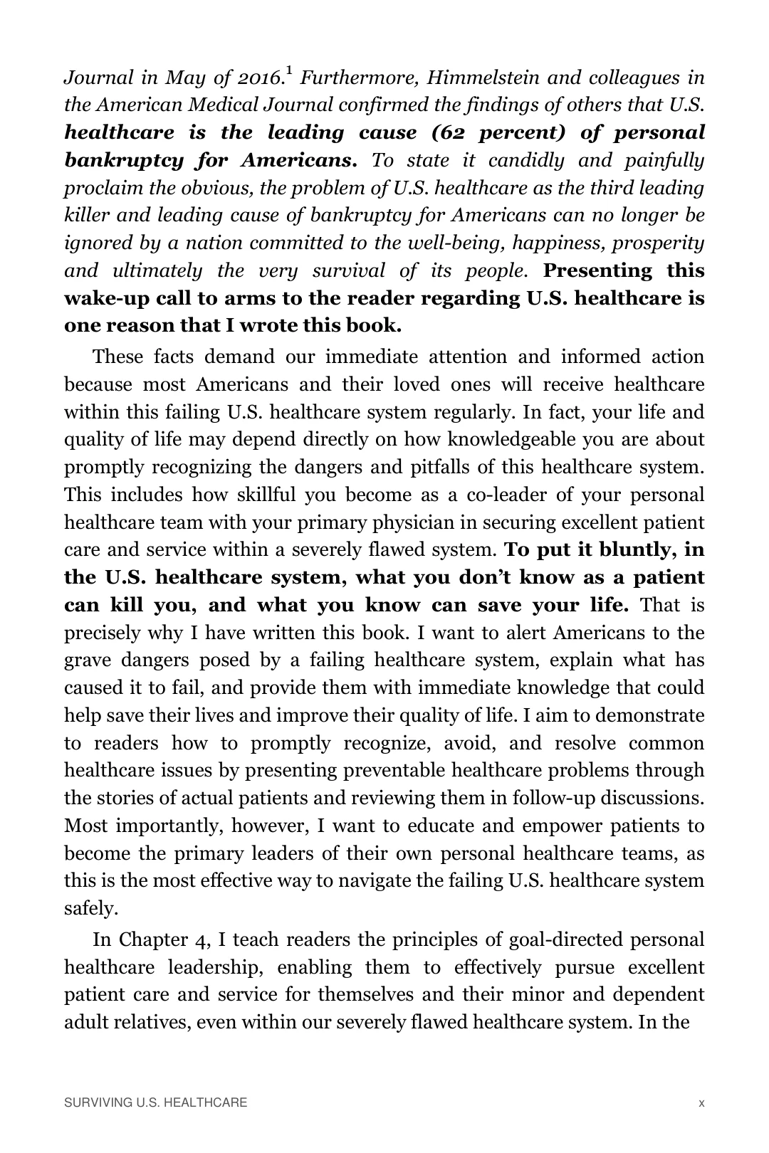 Surviving U.S. Healthcare, preview page 2 of 18