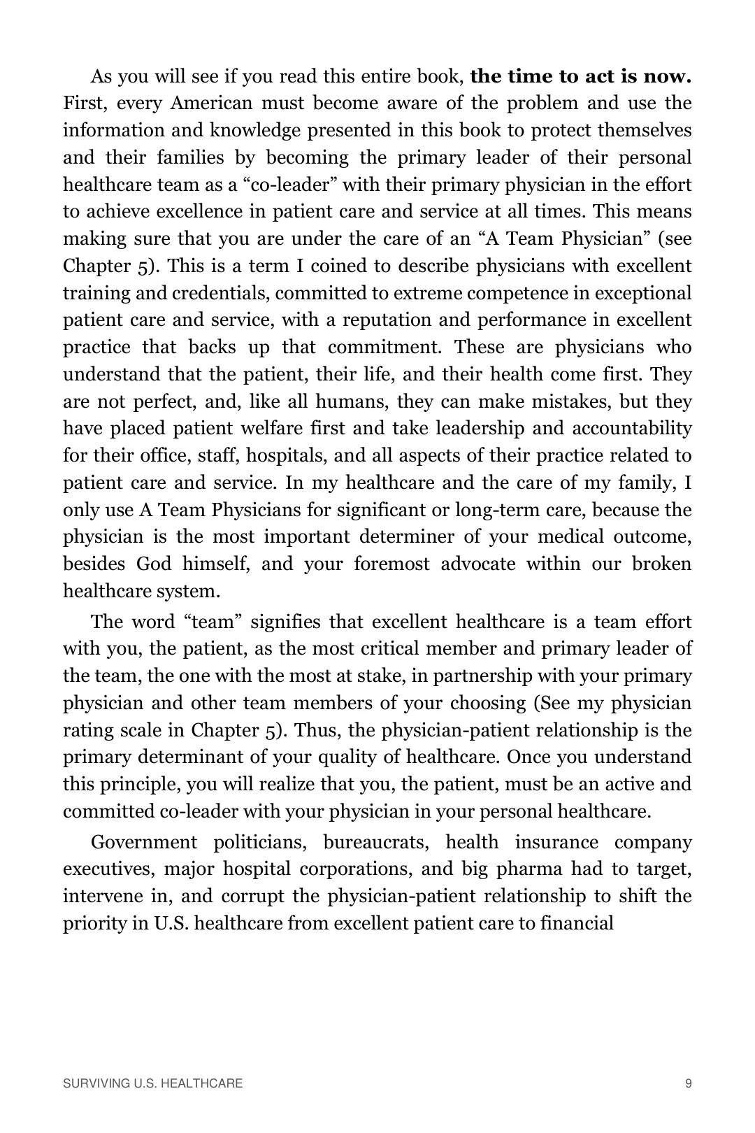 Surviving U.S. Healthcare, preview page 15 of 18